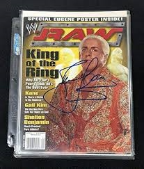 Ric Flair Signed Wwe Magazine August 2004