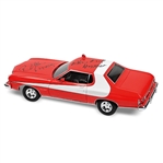 David Soul and Paul Michael Glaser Autographed Starsky & Hutch Torino 1:18 Scale Die-Cast Car