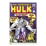 Mark Ruffalo Autographed The Incredible Hulk #1 Comic Cover 8x12 Photo